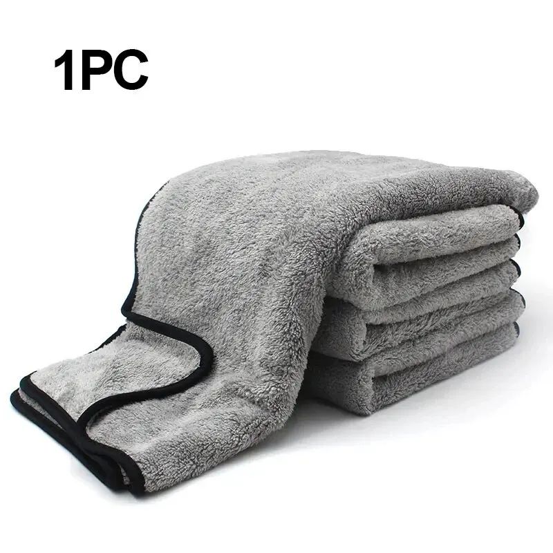 Microfiber Towel 75*35cm Car Wash Cloth Auto Cleaning Door Window Care Thick Strong Water Absorption Dry Cloth for Car Detailing