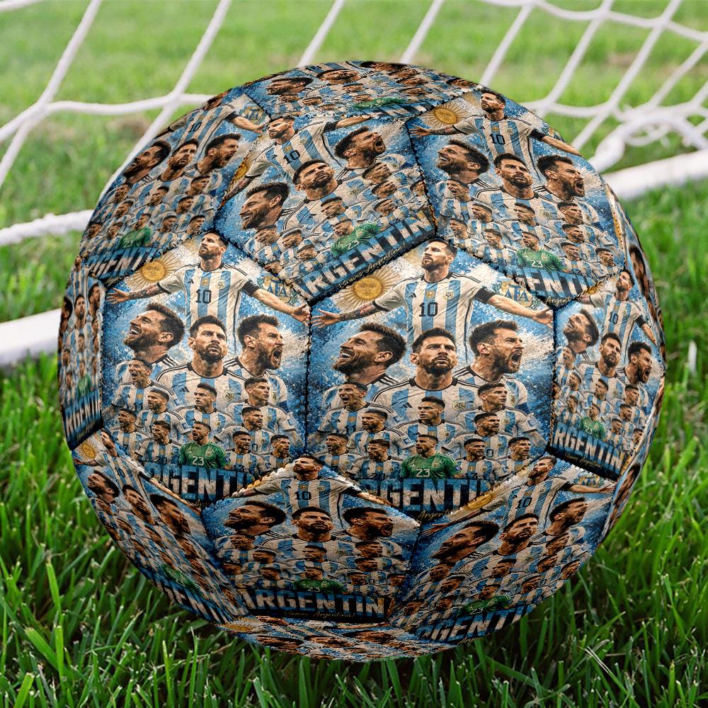 Messi 10 Number Football Star Size 5 Football Machinestitched Indooroutdoor Universal Football Perfect Commemorative Gift For Soccer Lovers