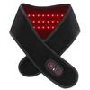 Red Light Heating Neck & Wrist Support with Vibration Massage – 660/850nm Therapy Heat Pack.
