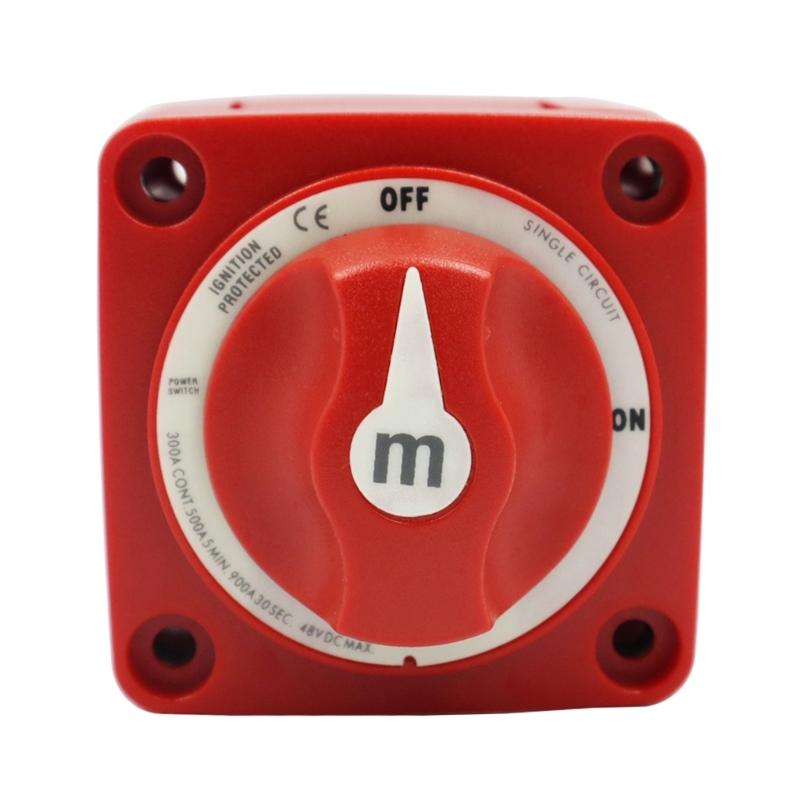 2/3/4-Position M-Serie Schalter Trennschalter Einzel-Doppel Ein/Aus Marine 12-48V 300A Schalter