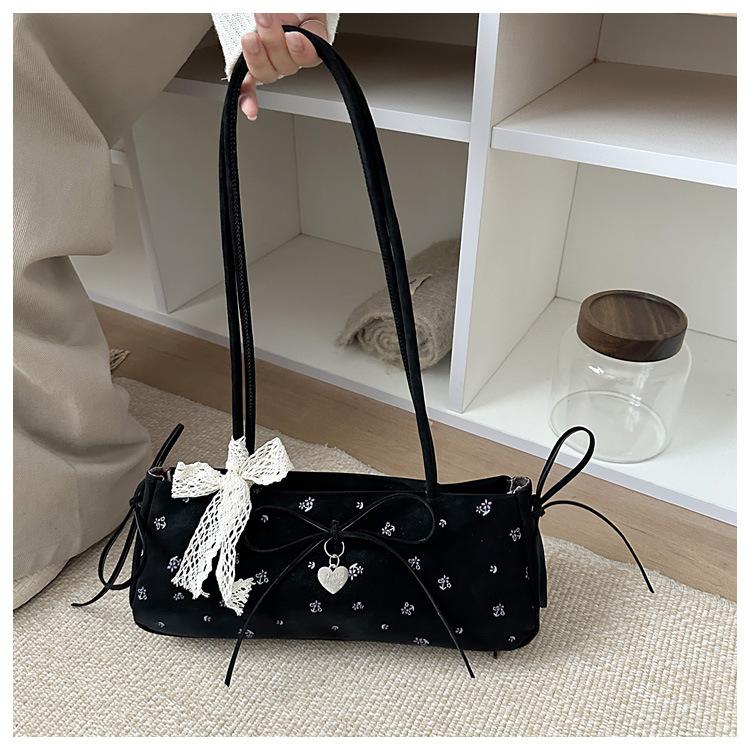 Nuova Borsa con Stampa di Nicchia Primavera Estate per Donne Versatile da Pendolare Borsa a Spalla Sottobraccio Borsa Fashion a Baguette