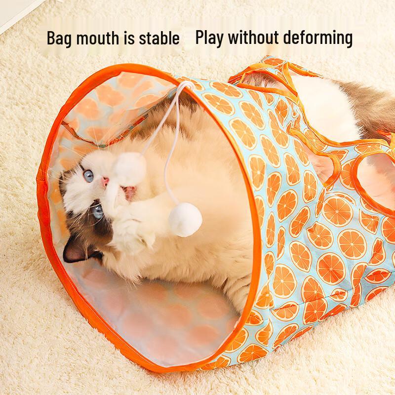 Interactive Crinkle Rolling Cat Toy