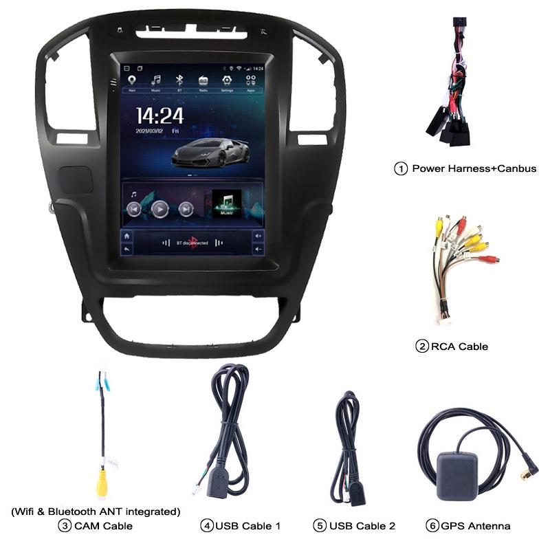 9-12 Regal 9.7-inch Vertical Screen Android Smart Navigator with Reverse Camera