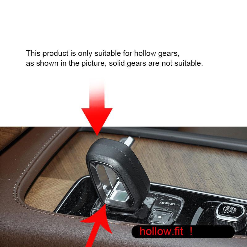 for volvo xc60 xc90 s90 v90CC s60 v60CC XC40 C40 central control gear head decorative cover True carbon fiber car accessories