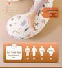 U-Shaped Multifunctional Pregnancy Pillow for Back and Belly Support