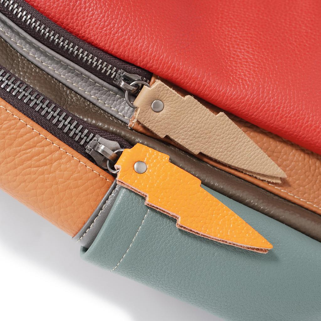 Zency Genuine Leather Women's Stylish Backpack