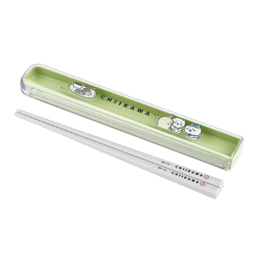 OSK Chiikawa Pull-Lid Chopstick Box Set, 175 X 27 X 15mm (H), Plastic, HS-11