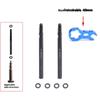 Light Weight Alloy Valves Extension Adapter Leakproof Seal For Road Mountain Bikes Easily Inflation Solution