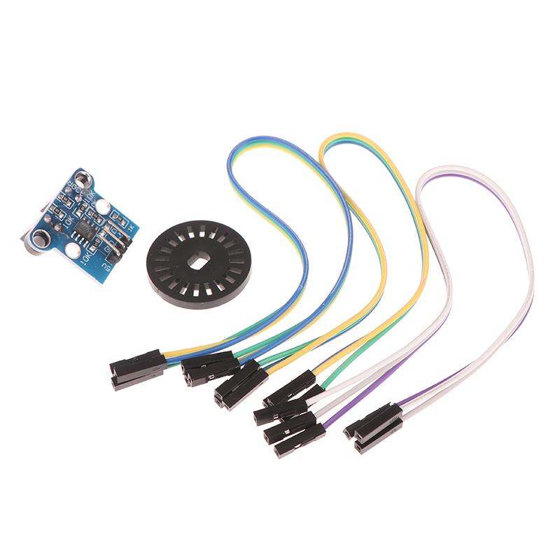1Set Hc-020K Double Speed Measuring Sensors Module With Photoelectric Encoders Kit Top For Arduino