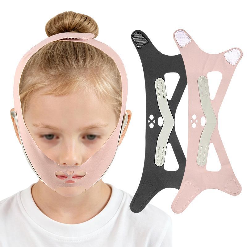 Anti Snoring Chin Strap Soft Skin-Friendly Sleep Belt Breathable Non-Slip Chin Support for Men Women Daily Sleep