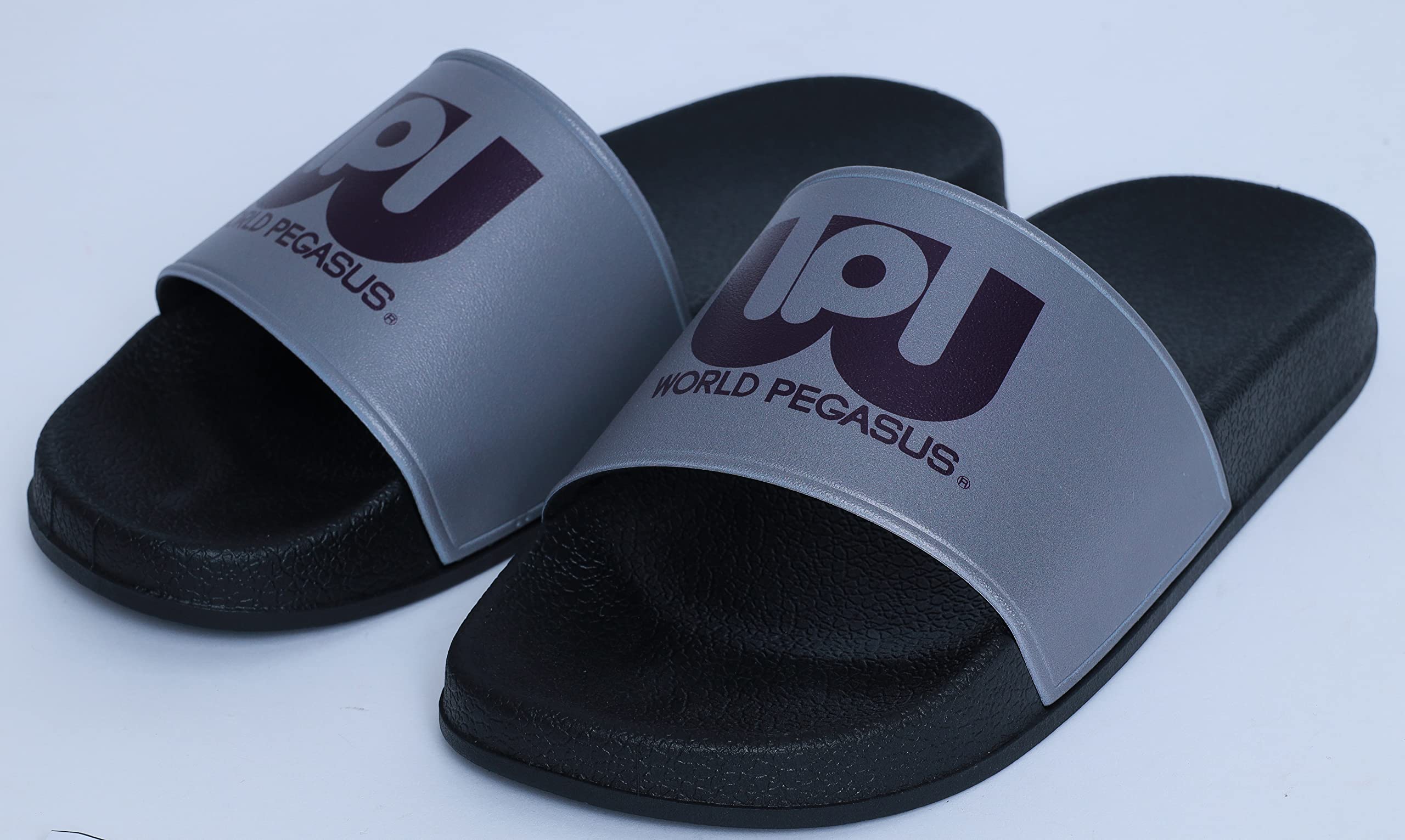 

World Pegasus Shower Sandals, Gray/Navy (1150), Size 24 (up to 24.0cm)