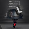 Vintage leather WWII style soldier helmet retro half helmet all seasons unisex bicycle cruiser electric scooter helmet JYT-108