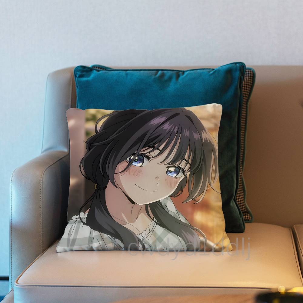 KKaoru Hana Wa Rin To Saku Pillowcases Cute Funny Pillow Case For Wedding Party Home Decor Comfy Pillow Cover