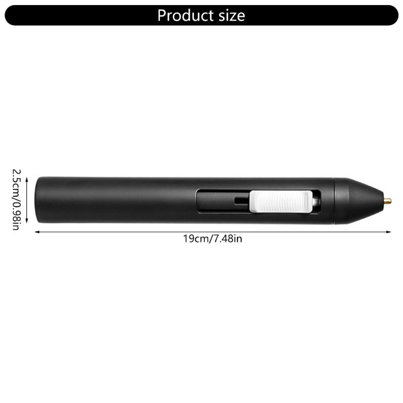 Cordless Hot Glues Guns Quick Preheating Automatic Sticking Hot Glues Pen Glues Sticks USB C Rechargeable Hot Glues Pen