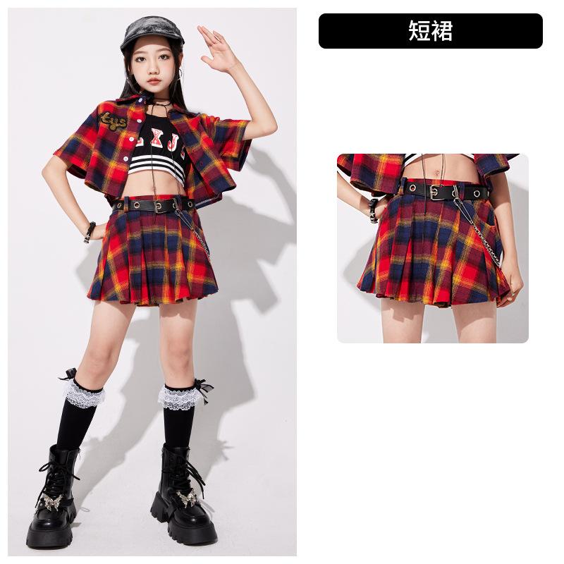 Hip-Hop Children'S Trendy Costumes, Boys' Suits, Hiphop Children'S Clothing, Hip-Hop Catwalk Girls, Jazz Drums