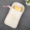 Linen-Cotton Flip Soap Foaming Net Bag Bath Scrubber Exfoliating Mesh Body Cleaning Bubble Helper Deep Cleaning Tool