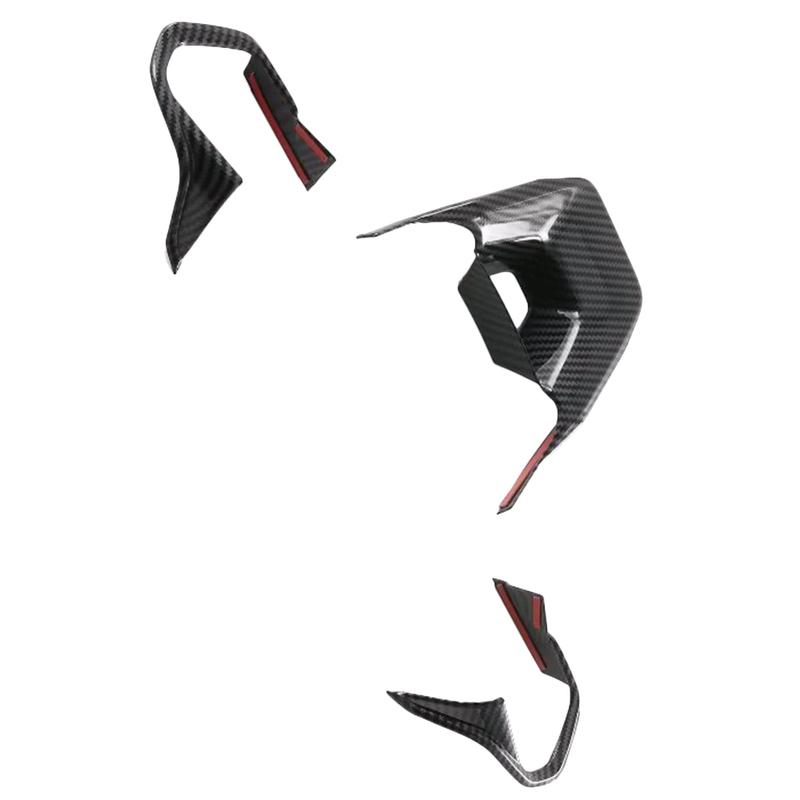Carbon Fiber Style Steering Wheel Cover Trim For Lexus RX350 RX500h  NX  Car Accessories