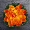 Floral Foam Floating Plants Green Leaves Water Lily Simulation Artificial Lotus Flower Fake Plants