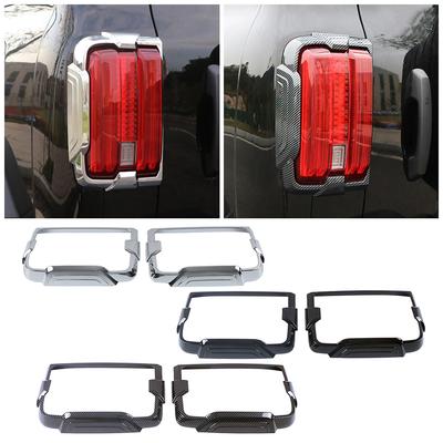 For GWM Tank 300 2024 2024 Car Styling Taillight Cover Trim Black Rear Tail Light Frame Decor Exterior Accessories Anti Scratch