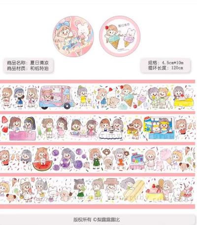 1pcs/lot Decorative Adhesive tapes Residual sounds of life Scrapbooking DIY Paper Scrapbooking Stickers