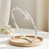 European Luxe Snake-Shaped Zircon Bracelet - Trendy, High-End Design Hand Jewelry