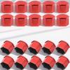 20Pcs Wheel Hub Covers High Durability Lug Nut Covers Anti-Rust Protector Easy Installation Car Exterior Accessories