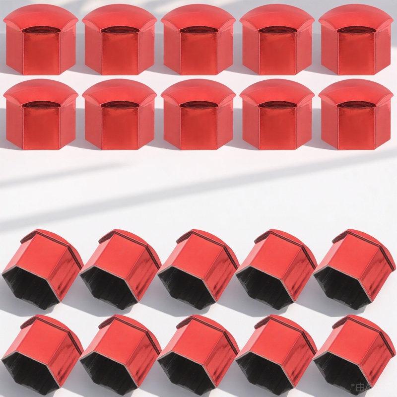 20Pcs Wheel Hub Covers High Durability Lug Nut Covers Anti-Rust Protector Easy Installation Car Exterior Accessories