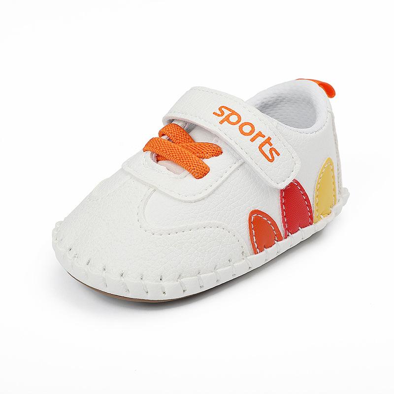 

Обувь для прогулок для отдыха Домашняя детская обувь на мягкой подошве Babyshoes Pre Step Детская домашняя обувь 12 оранжевый