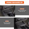 Soft Carbon Fiber Center Console Gear Storage Slot Pad for Nissan Frontier 09-17