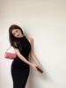2026 Spring/Summer High-Neck Sleeveless Slim Fit Elegant Back Slit Maxi Dress for Women