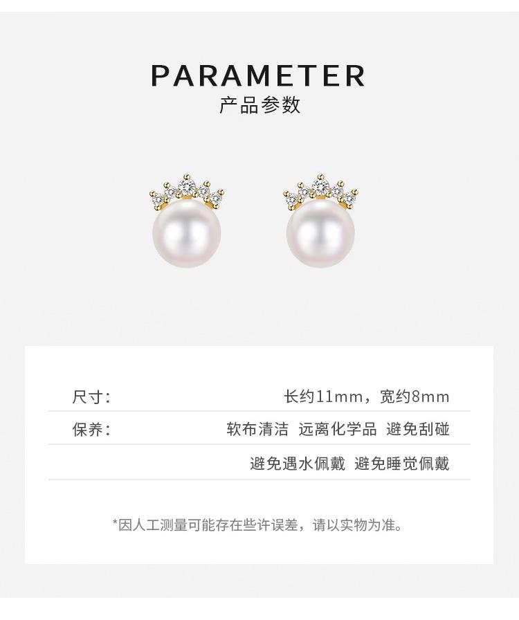 Small Crown Accessories Earrings