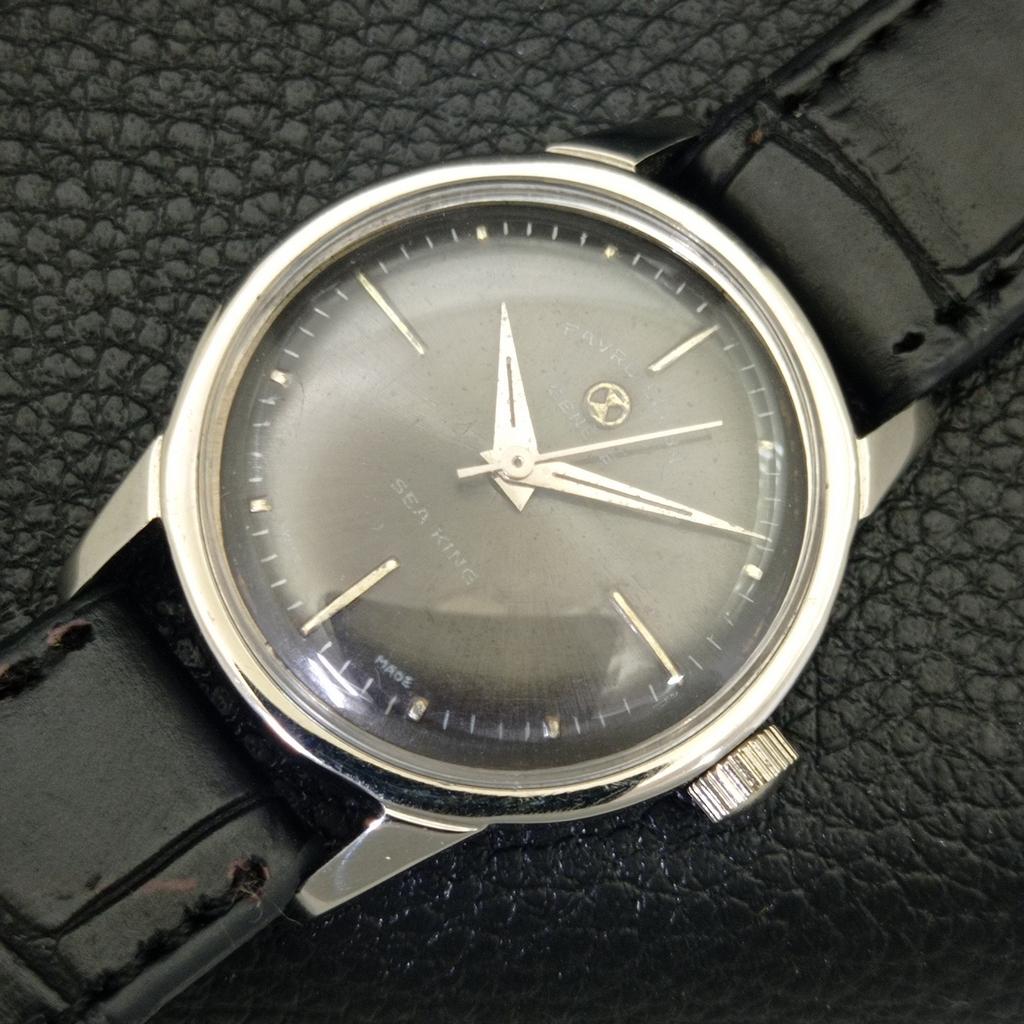 FAVRE LEUBA SEA KING HAND-WINDING 101 SWISS MENS VINTAGE WATCH a703830-1 R213f-a703830
