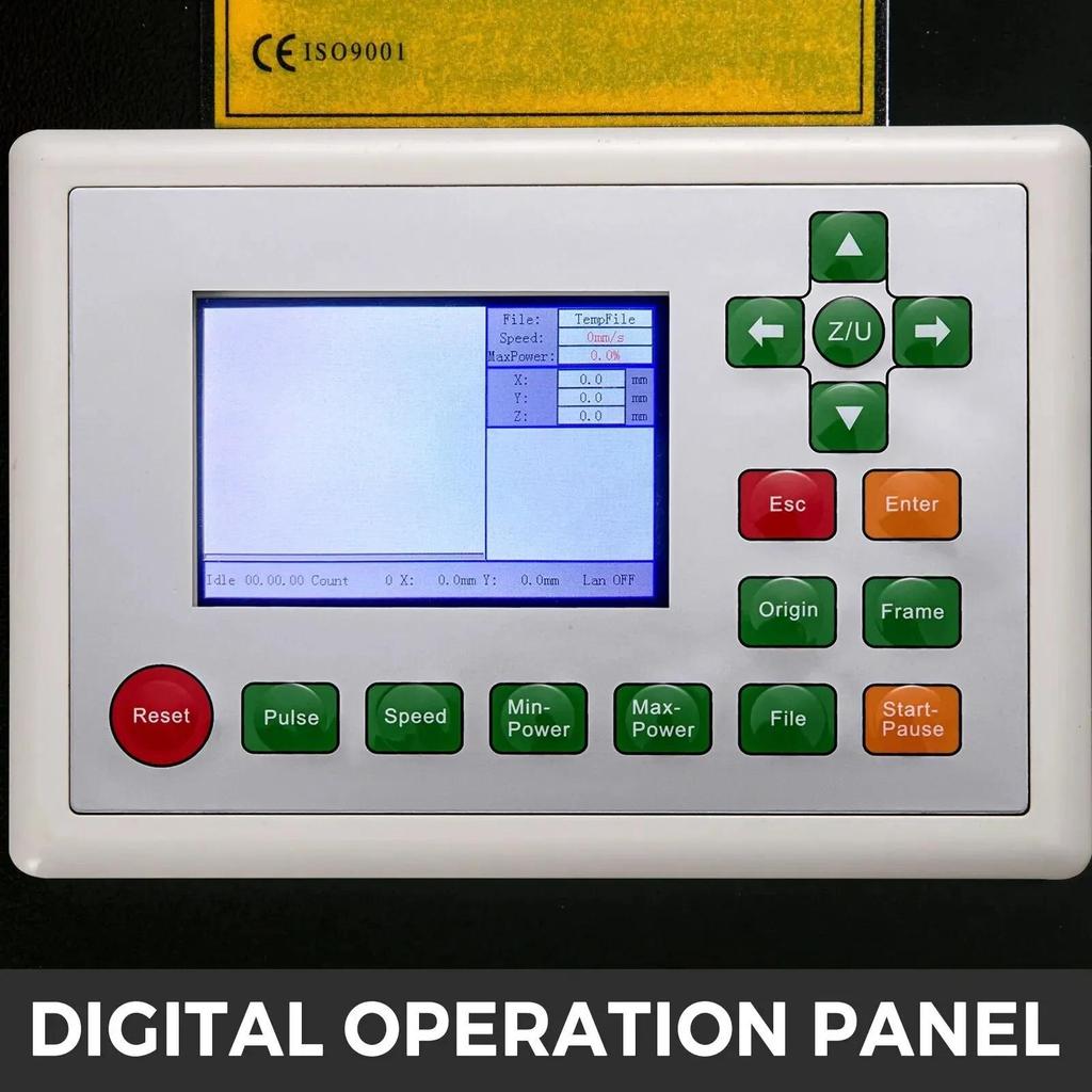 80W CO2 Laser Engraver 20x28in Engraving Cutting Machine Ruida 7050 W/ Parts