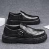 Mode CYYTL Herrklänningsskor Läder Arbete Vardaglig Kontor Business Loafers Plattform Sneakers Utomhus Promenad Sport Lyx Sommar Designer