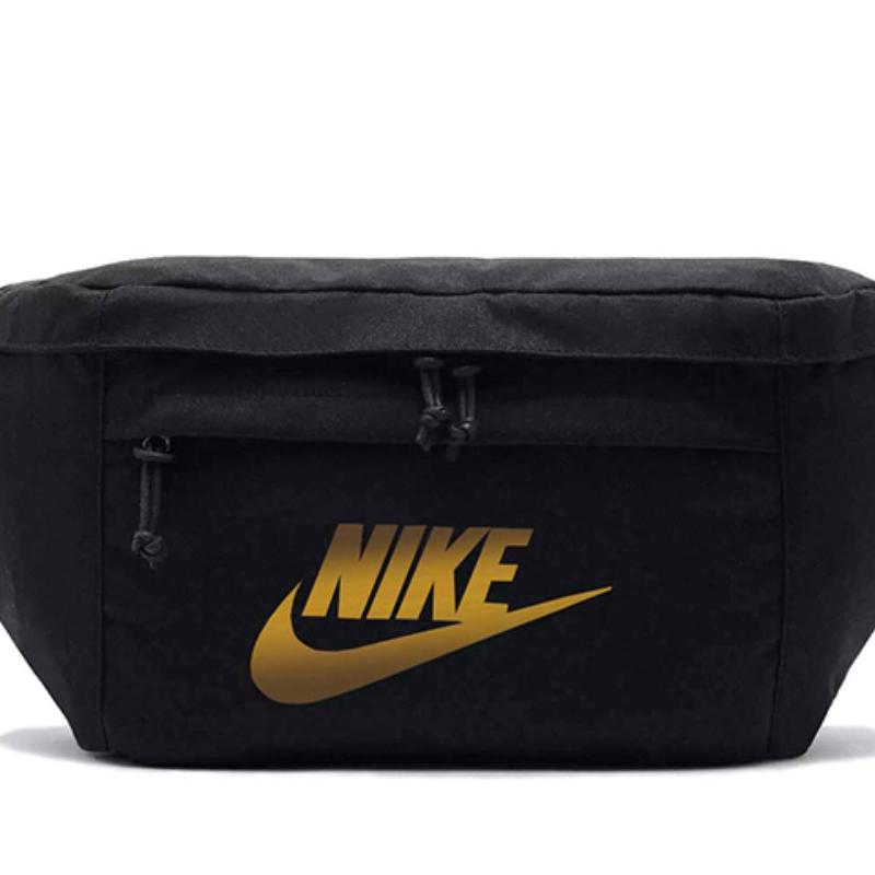 Nike Polyester Shoulder Bag, Crossbody Bag, Fanny Pack Unisex Black Casual BA5751-011