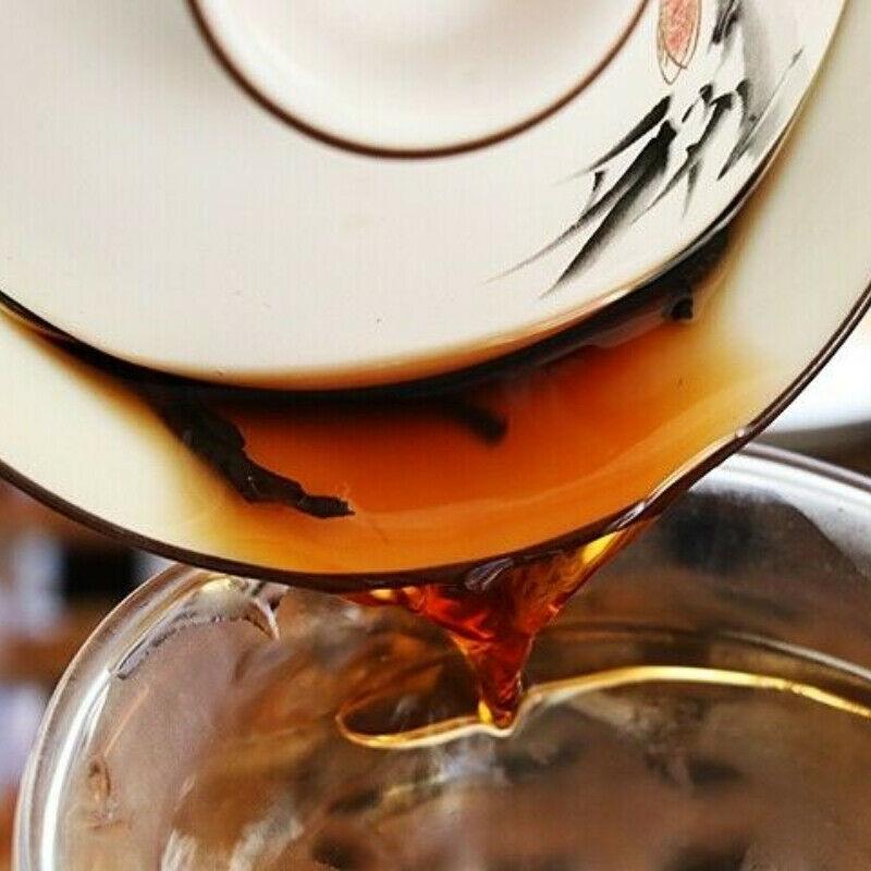 2010 Ba Jiao Ting Li Ming 7590 Yunnan Qizibing Herbata Dojrzała Herbata Puer 357g Dojrzałe