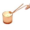3 in 1 Candle Care Kit with Wick Trimmer Snuffer Dipper Professional Candle Accessory Set Rose Gold