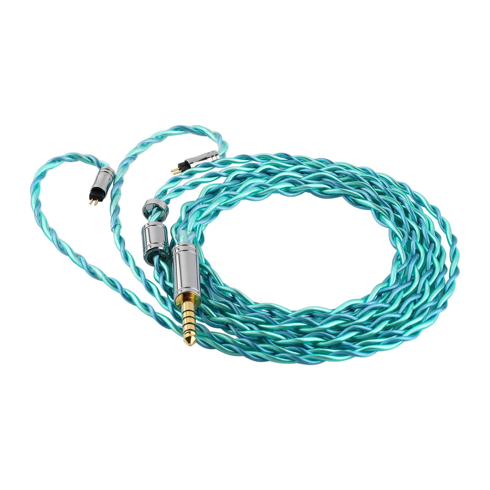 

Linsoul TRIPOWION Aurora Кабель для наушников, 3,5 мм/4,4 мм, Немагнитная нержавеющая сталь и цилиндрическая внешняя оболочка из алюминиевого сплава, Балансный