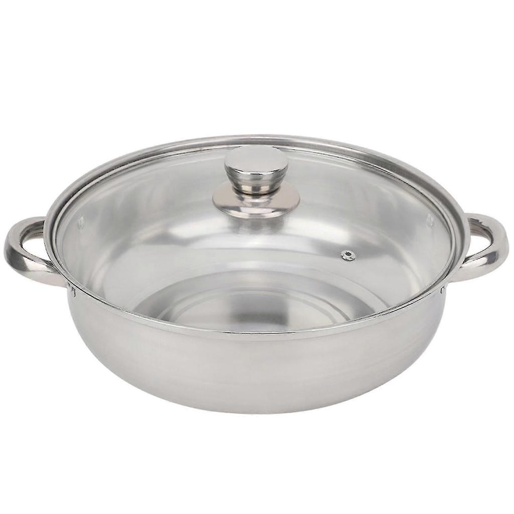 Stainless Steel Steamer, 27cm/11 Inch Steamer Pan with Lid, 2 Tier Multipurpose Steamer Pot Cookware with Handle for Vegetable Dumpling Stock
