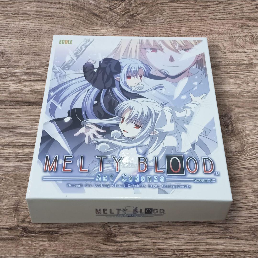 

[USED] MELTY BLOOD Act Cadenza Ver.B First Press Limited Edition Bonus Included