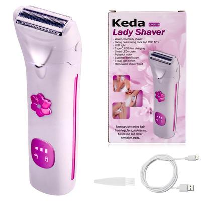 Hair Removal 3 Blades Epilator for Women Epilator Cordless Ladies Electric Epilator with LED Lights