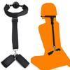 Manette erotiche Bocca Gag BDSM Bondage Restrizioni Giocattoli sessuali per coppie Bocca aperta Palla Rovescio Manette Legato Gioco per adulti