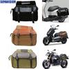 Motorcycle Saddlebag Luggage Bags Touring Motorbike Saddle Bag Canvas Stroage Bag For Honda Shadow For Suzuki dr 650 Tools Pouch