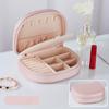Travel Friendly Large Jewelry Case Luxury Travel Friendly Jewelry Case with Soft Interior for Business and Leisure