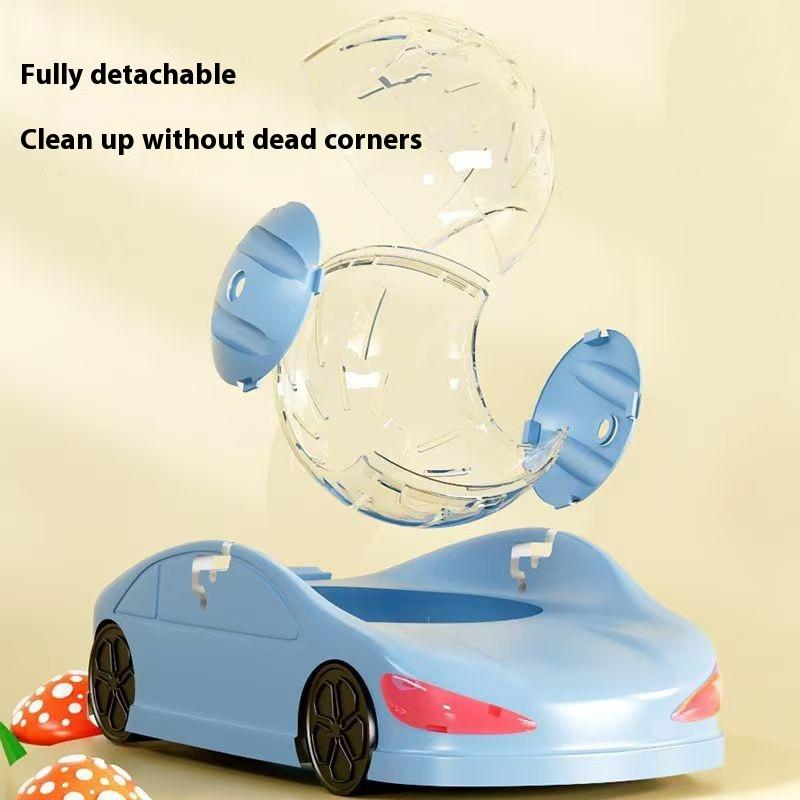 Artykuły dla zwierząt Chomik Samochód sportowy Piłka do biegania Zabawka samochód Chomik Piłka do toczenia Kołowrotek Mały pies Koło do biegania Samochód do biegania