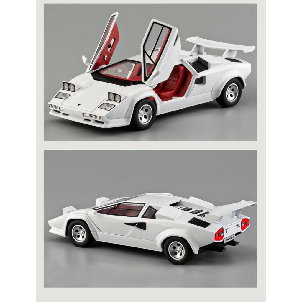 1:24 Lamborghini LP500S Alloy Model Toys, Cool Desktop Decorations, Exquisite Ornaments, Halloween/Christmas/Birthday Gifts