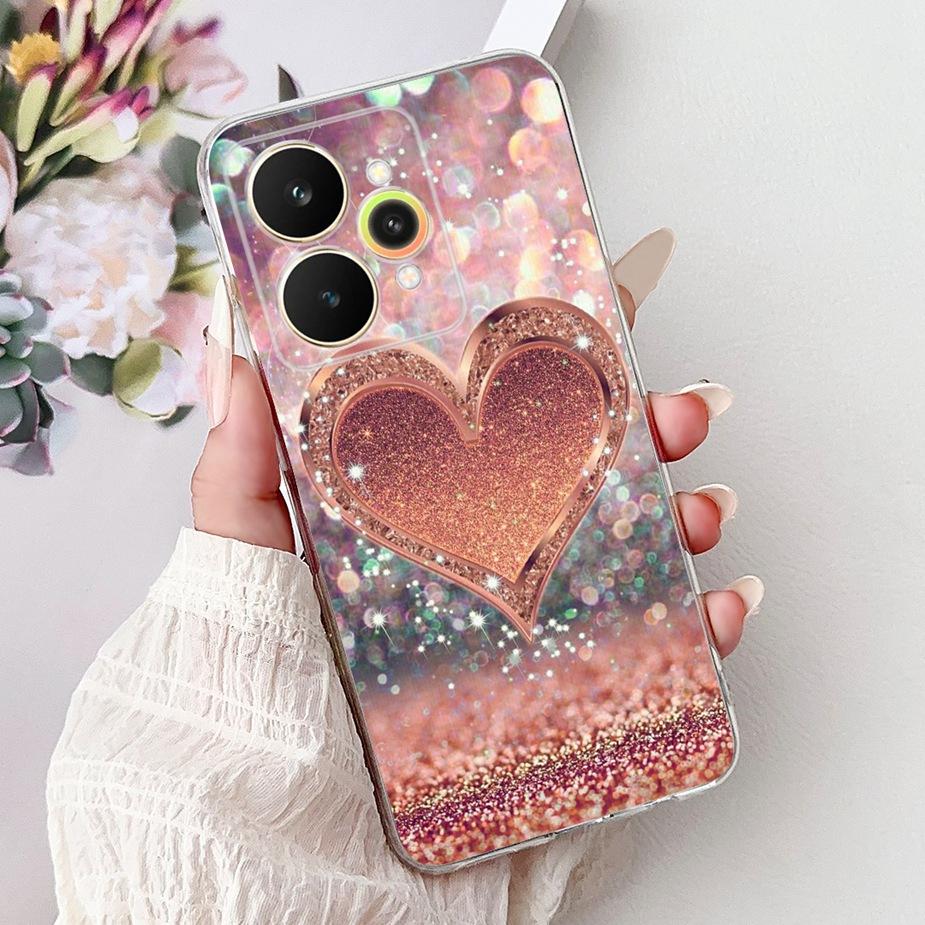 For Realme 15 Case Realme15 Pro RMX5101 Luxury Fashion Painted Cover Soft Slim Phone Case For Realme 15 Pro 5G Back Cover Bumper