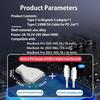 USB C to Magnetic 3 140W Charging Adapter Compatible with MacBook Pro 2023(M2,14/16 inch),Air 2022(M2),Pro 2021(M1,14/16 inch)