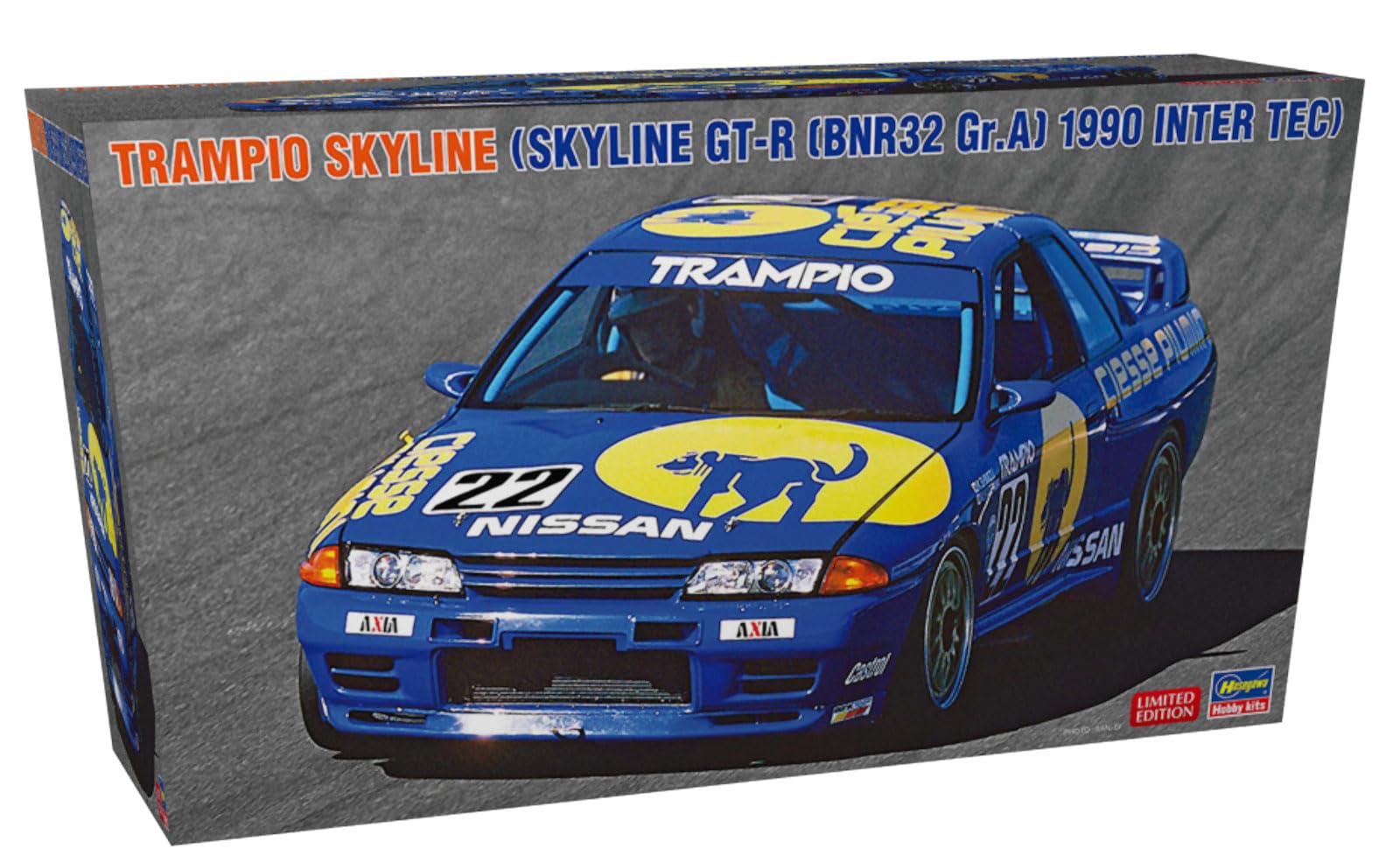 

Hasegawa Trampio Skyline BNR32 specification 1990 Plastic Model Kit 20791 1/24 (Skyline GT-R Gr.A InterTEC)