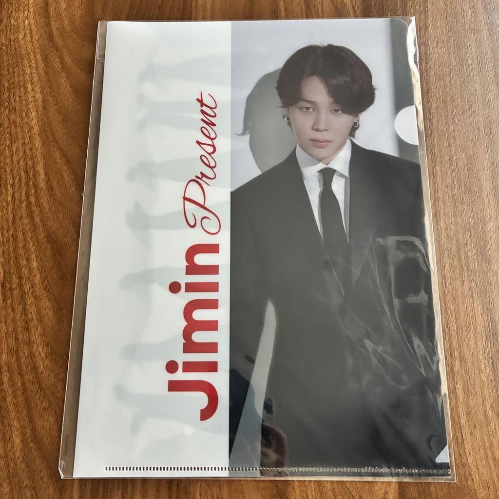 [USED] BTS Jimin File Sticker Acrylic Stand